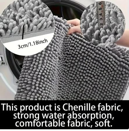 Absorbent Muddy Paw Dog Mat