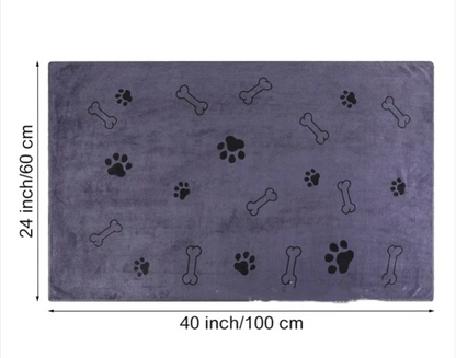 Microfiber Bath Towel for pets